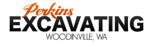 Perkins Excavating Logo